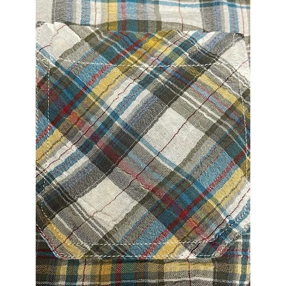 Kuhl Men’s Medium Multicolor Plaid Short Sleeve Button Up Shirt - Picture 11 of 12